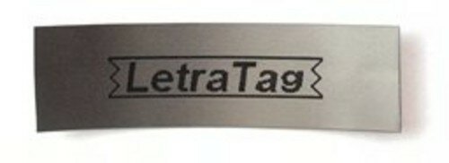 91208 Dymo Letratag tape 12mm Metallic Zilver