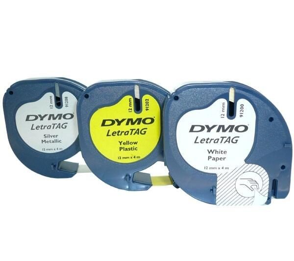 Dymo letratag tripack