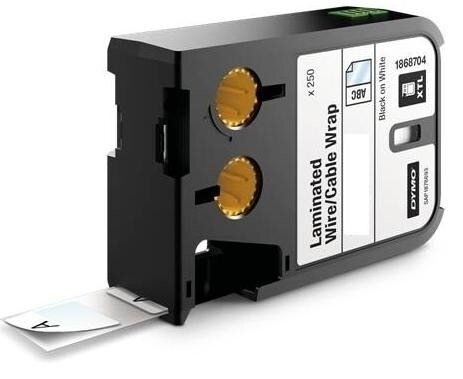 Dymo xtl gelamineerde kabelwikkels
