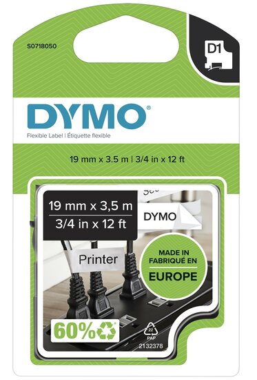 Dymo D1 Flex Nylon 19mm 16958