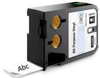 1868752 Dymo XTL Vinyl tape 19mm X 7m Black on White