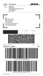 2166659 Dymo Pakket/verzend /DHL 102X210 á140 stuks voor 4-5 XL 2166659 Dymo Pakket/verzend /DHL 102X210 á140 stuks voor 4-5 XL