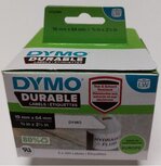 2112284 Dymo Durable 19 X 64mm etiket á 900 stuks 2112284 Dymo Durable 19 X 64mm etiket á 900 stuks
