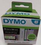 99018 Dymo Smal Ordner etiket 38X190mm á110 st 99018 Dymo Smal Ordner etiket 38X190mm á110 st