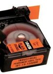 18435 Rhino Vinyl tape 12mm Zwart op Oranje 18435 Rhino Vinyl tape 12mm Zwart op Oranje